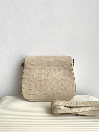 Сумка 0307 Молочный (кроко-кожа) (432)